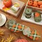 4 Rolls of Fall Wired Edge Ribbon 24 Yards 2.5 Inch Green Autumn Pumpkin Truck Plaids Ribbon for Bow Wreath Craft Gift Wrap Farmhouse Thanksgiving Harvest Wedding and Birthday Party Decorations